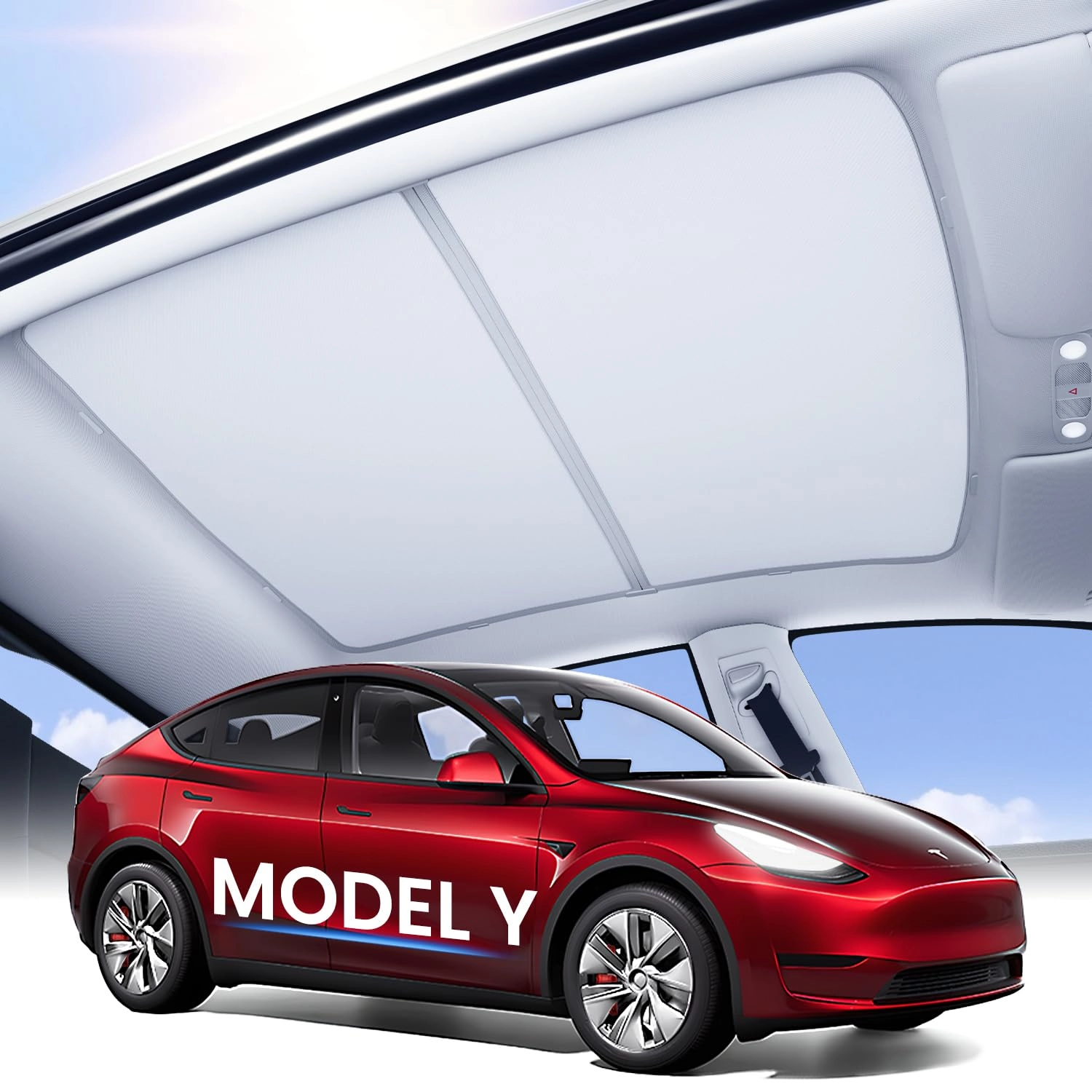 Zanch Roof Sunshade - Tesla Model Y 2020|2021|2022|2023|2024