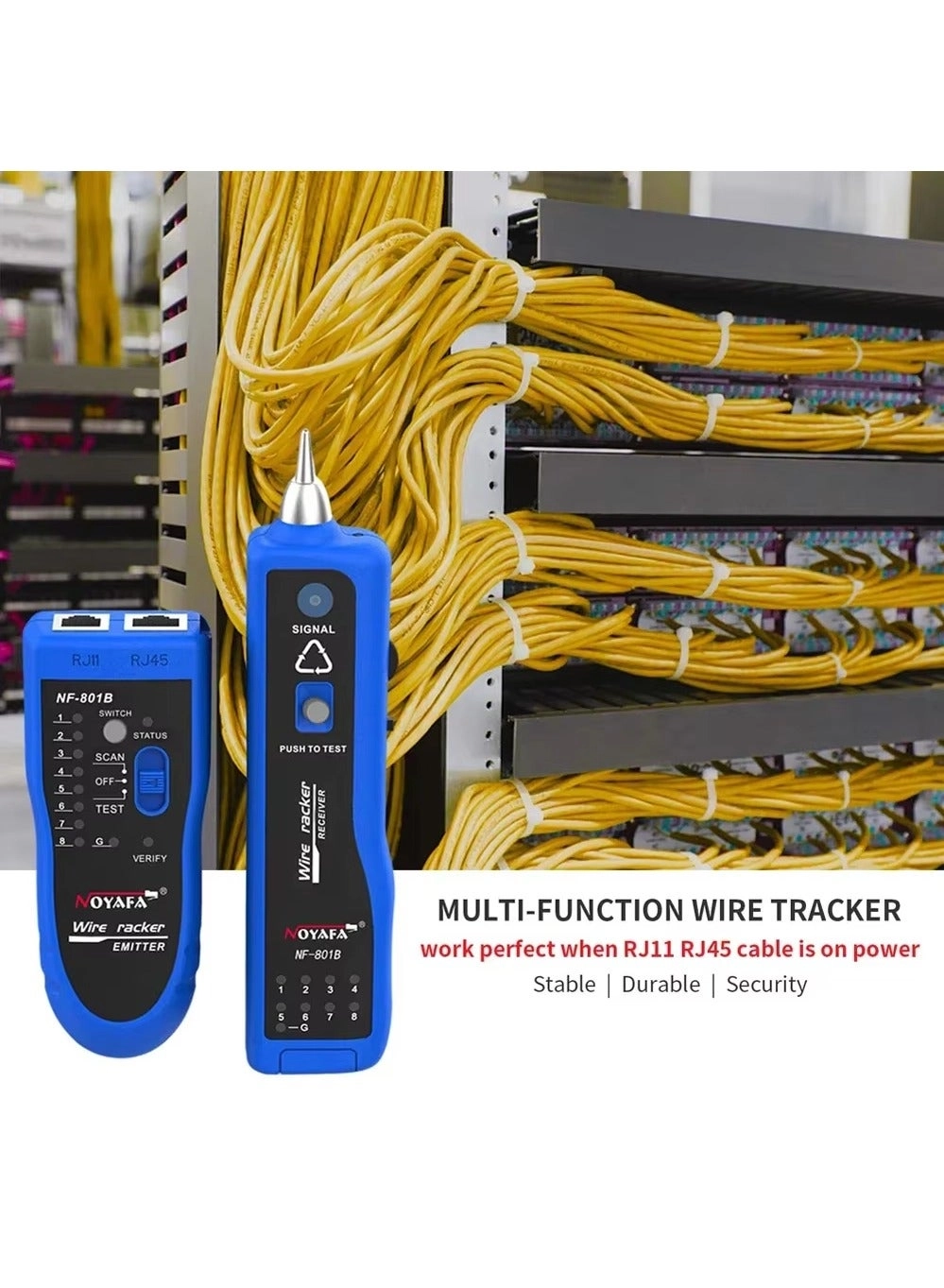 Cable Tester - RJ11 RJ45 Tone Generator