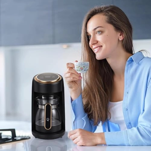 3 in 1 Automatic Machine - Heating Milk Smart Touch