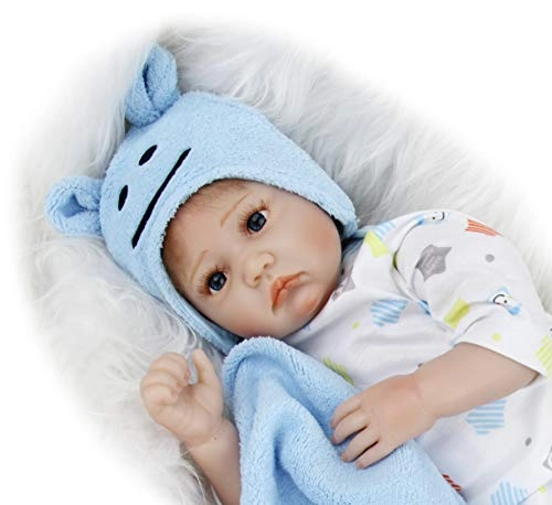 Reborn Baby Doll - 22 Inches / 55 cm Silicone Ages 3+