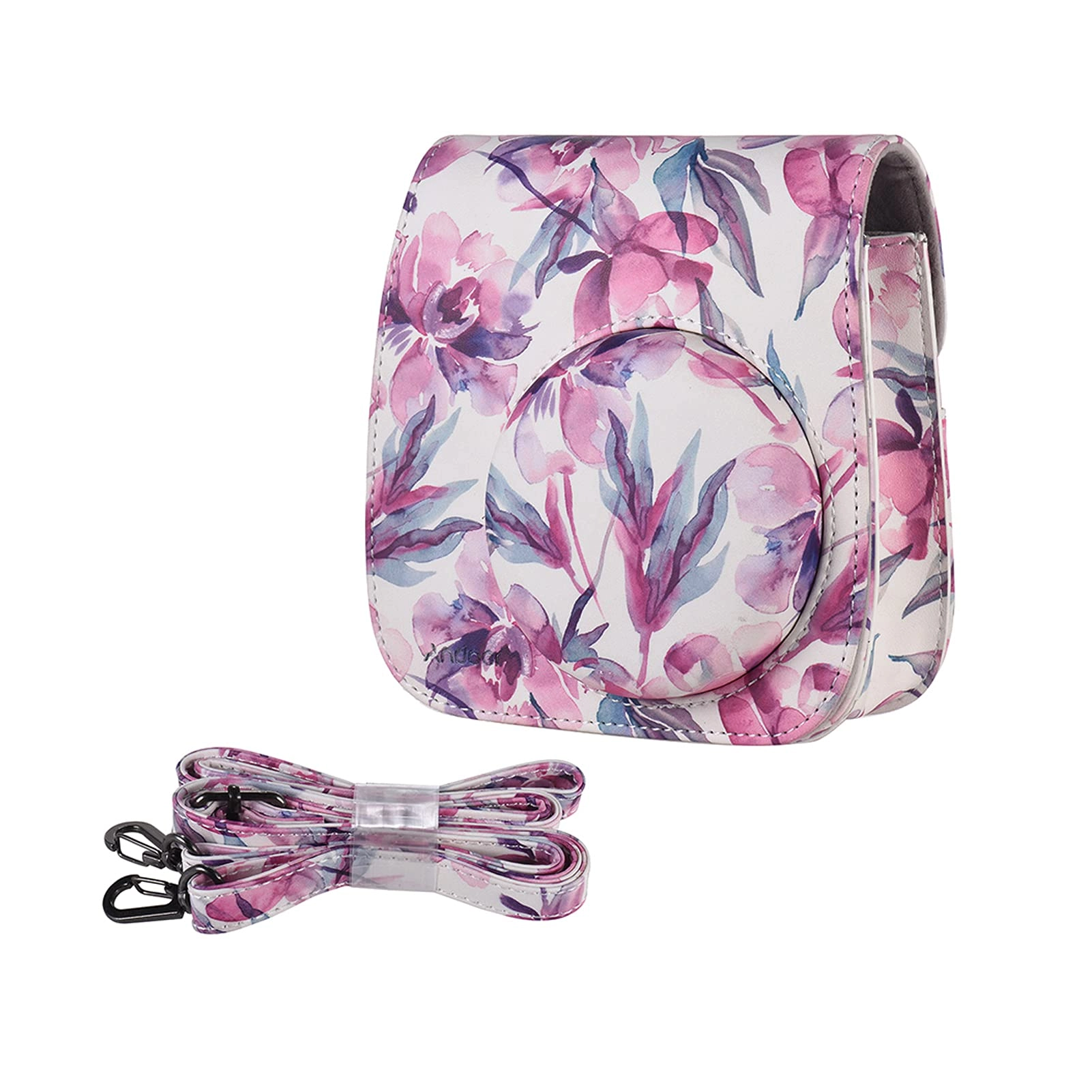 Labymos Camera Case Bag - 13 * 13 * 7cm / 5.1 * 5.1 * 2.8in For Fujifilm Instax Mini 9/8+/8s/8 Camera Only