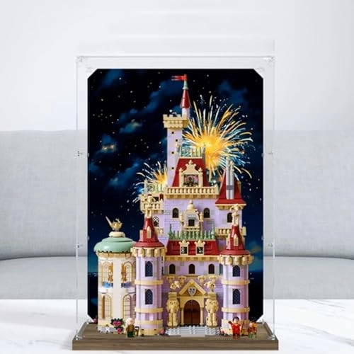 Acrylic Display Box for LEGO 43263 Castle - 3mm