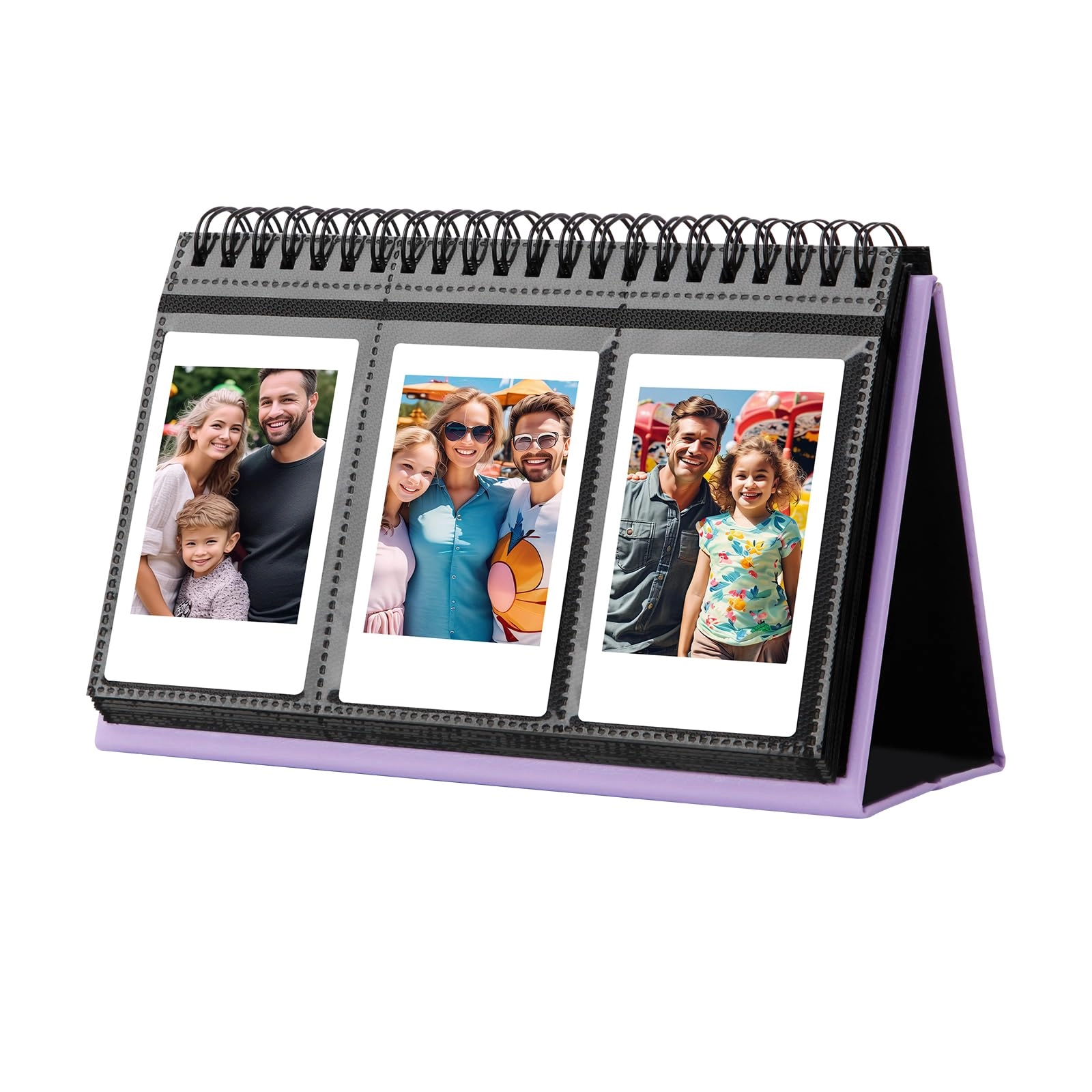 Veicevol 2x3" 96 Pockets Vegan Leather Photo Album