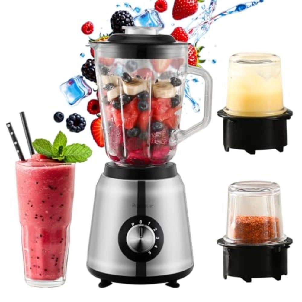 BL-101 - Multi-Function Blender Double Grinders Stainless Steel Blades