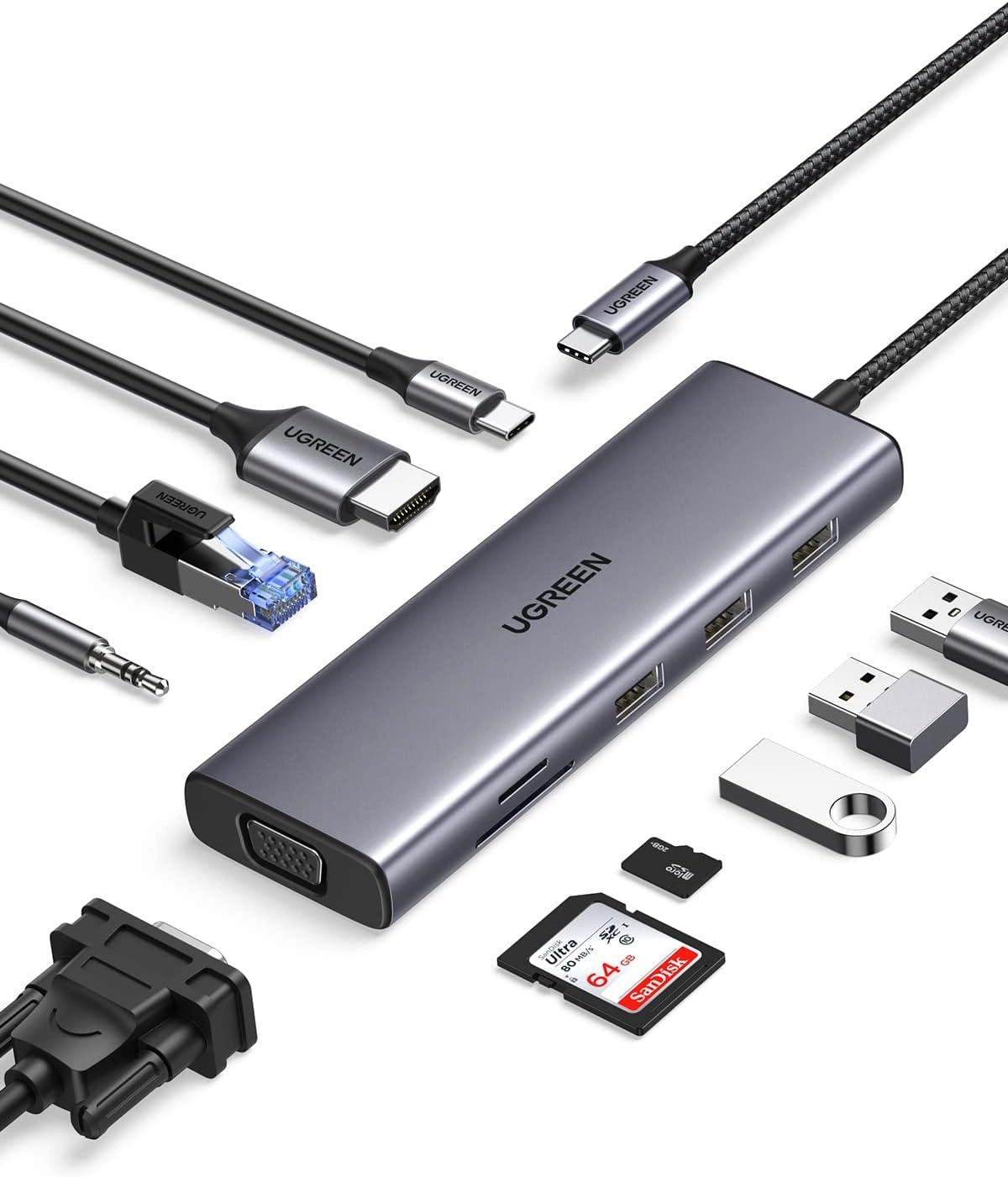 10-in-1 USB-C Hub