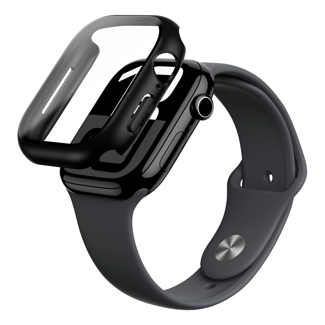 AMAZINGthing Radix Glass With Case For Apple Watch Series 10 - 46mm