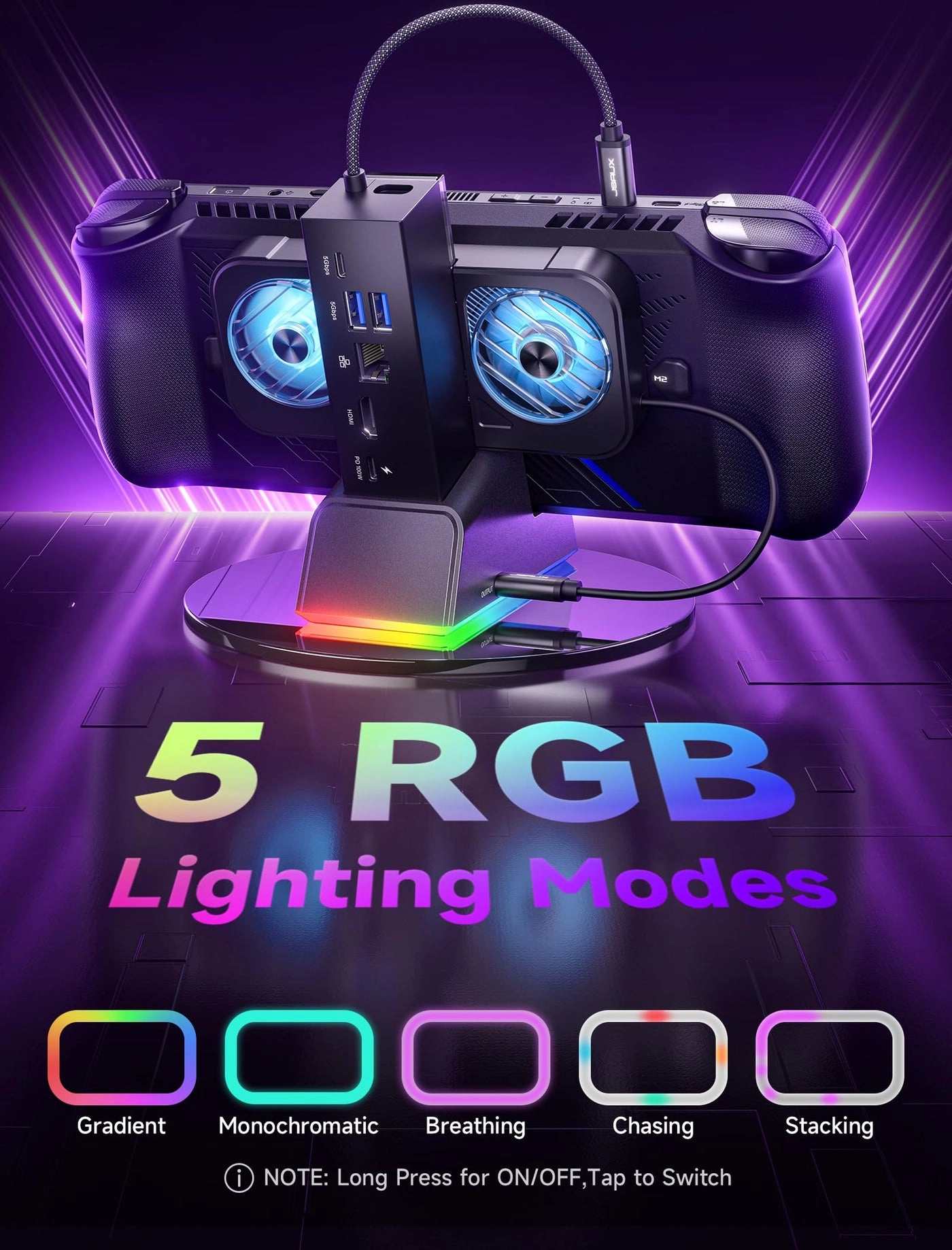 ROG Ally X Dock - ROG Ally X/ROG Ally/Steam Deck/Legion Go