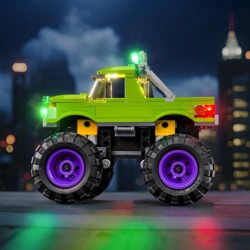 LED Light Set for LEGO The Hulk Truck vs. Thanos 76312 - Copper Line