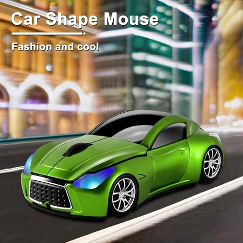 Mini Ergonomic Sport Car Mouse - Wireless