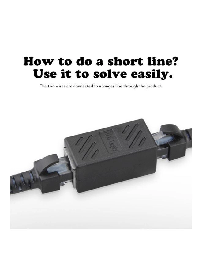 RJ45 Network Internet LAN Connector Adapter