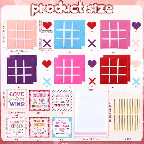Tic Tac Toe Game - 24 Pack