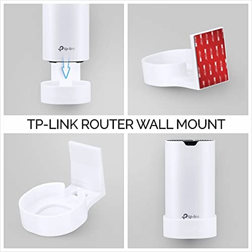 Adhesive Deco Wall Mount Holder - Single TP Link Deco M4 & S4