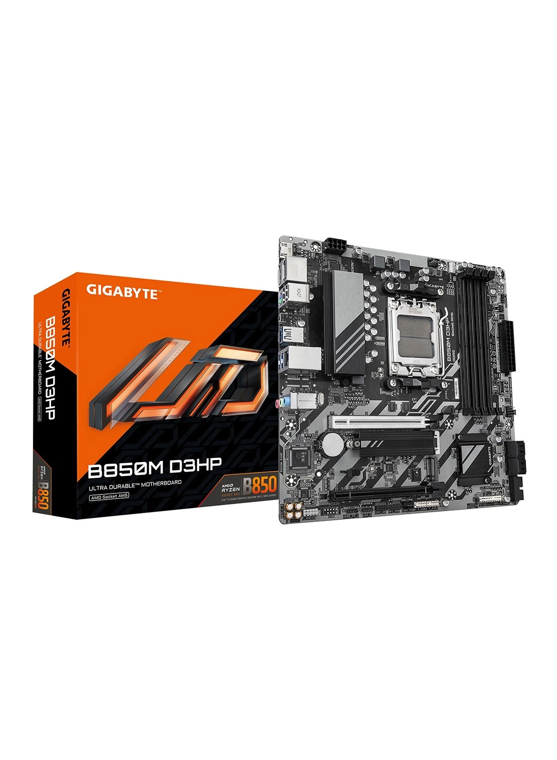 GIGABYTE B850M-D3HP - Micro ATX AMD B850 Socket AM5