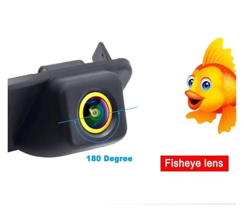 Intelligent Dynamic Trajectory Car Rear View Camera - Night Vision Wire 4K AHD 1080P