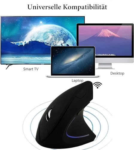 Ergonomic Vertical Mouse - Wireless