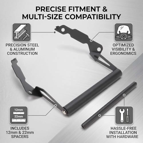 Motorcycle Navigation Mount - for XL750 Transalp 750 2023-2025 Fockeokhx2d0we7