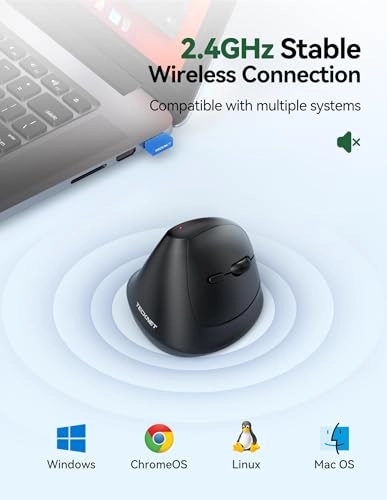 Wireless Vertical Mouse - USB
