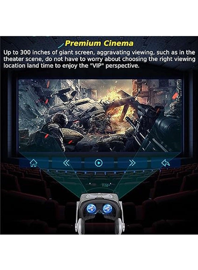 Virtual reality glasses