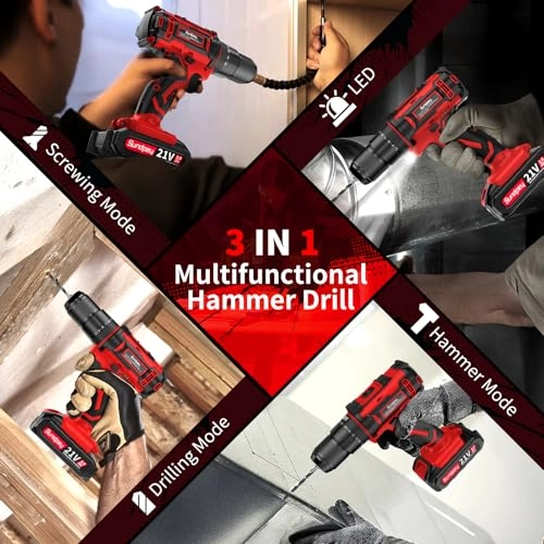 Cordless Drill - 2000 mAh