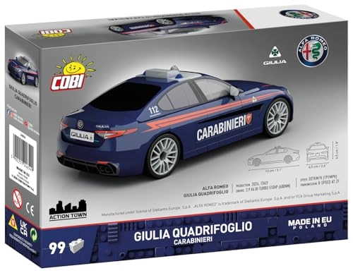 Alfa Romeo Giulia Quadrifoglio - Carabinieri 99 pcs