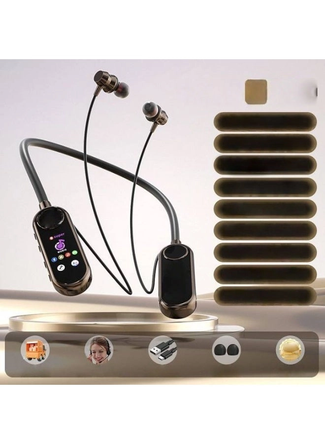 Digital Noise Cancelling Neck Hanging Wireless Earphone