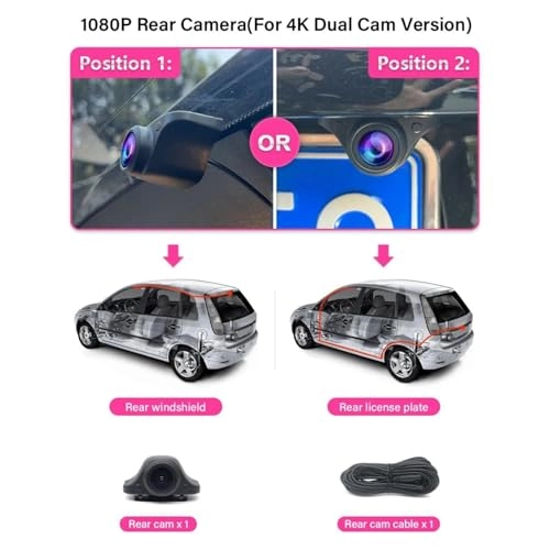 Dash Cam for Honda CR-V CRV RS - 2K 1600P