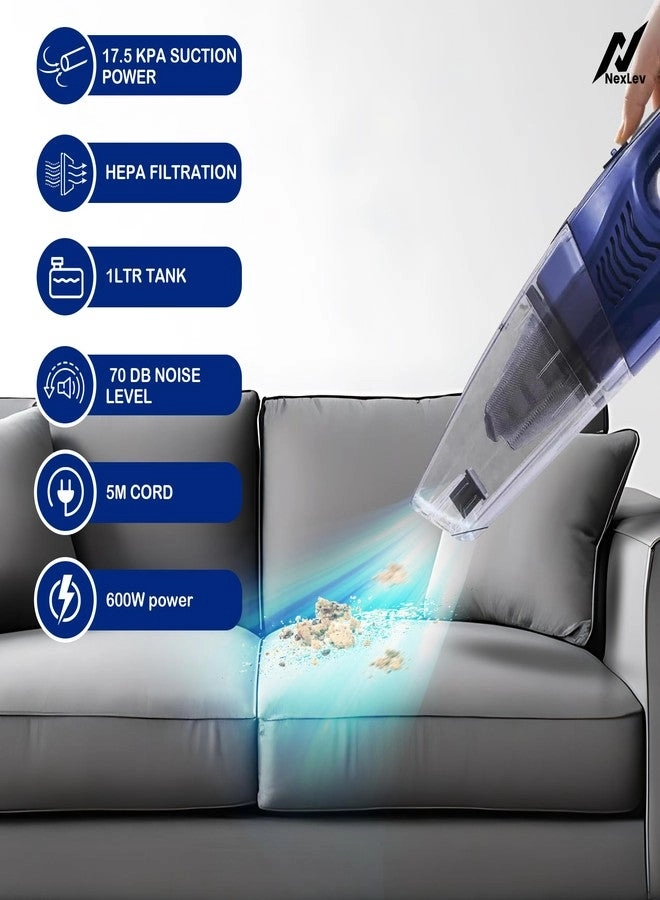 VC-01 - 2 in 1 Handheld & Stick 17500 PA Suction