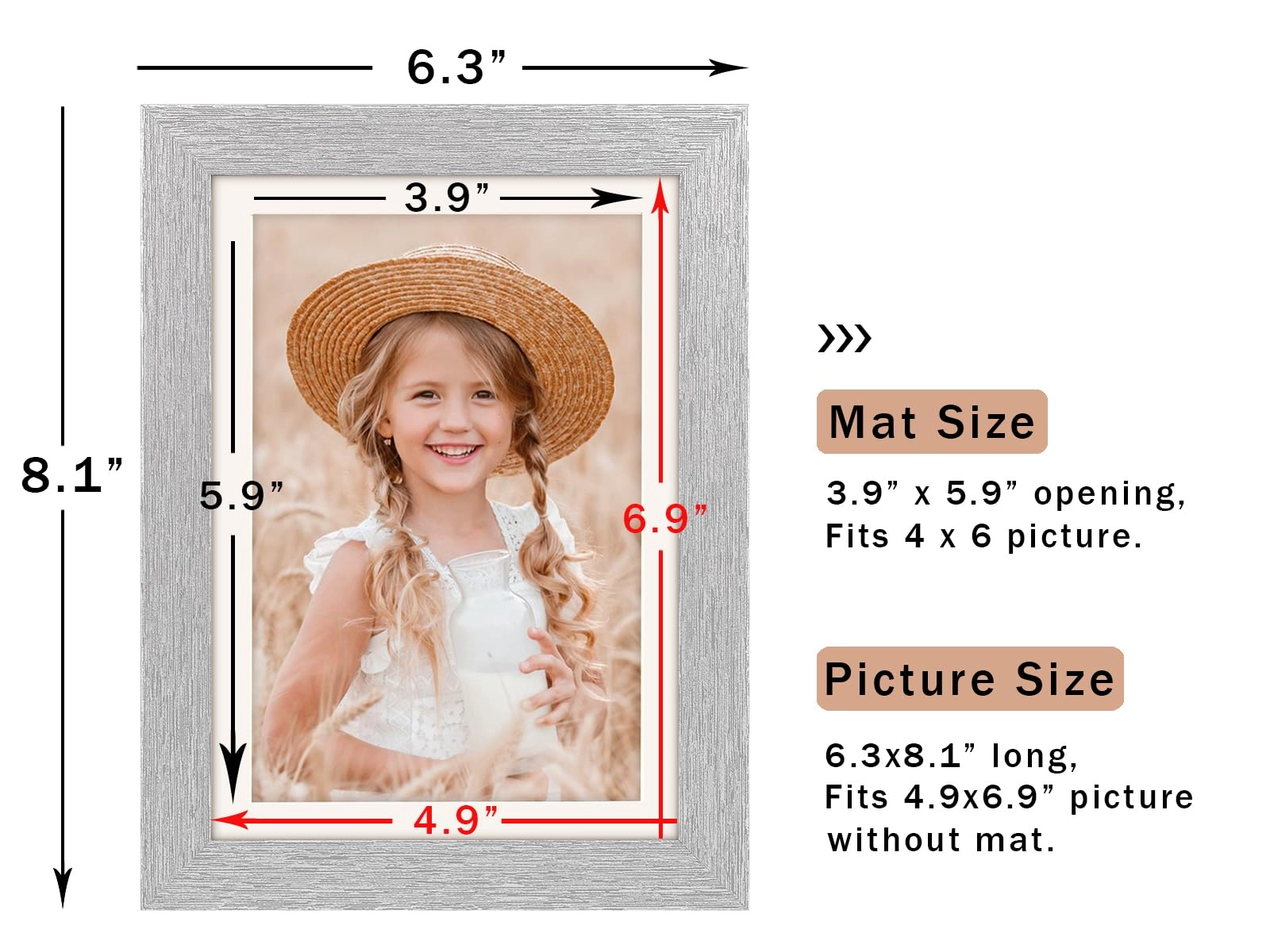 Picture Frame - 5x7 1.0 Count