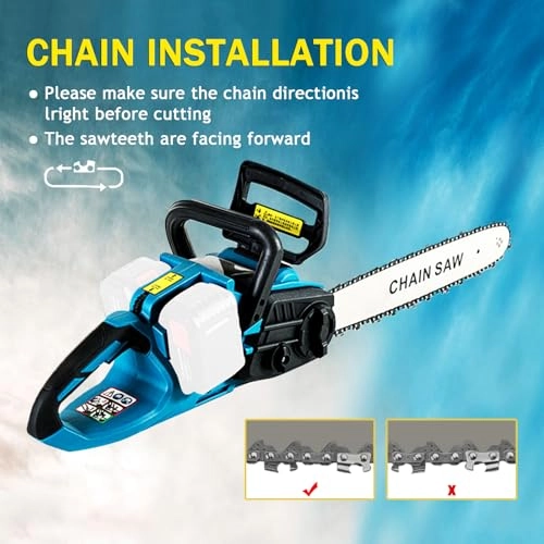 Cordless Chainsaw - 16 Inch Brushless