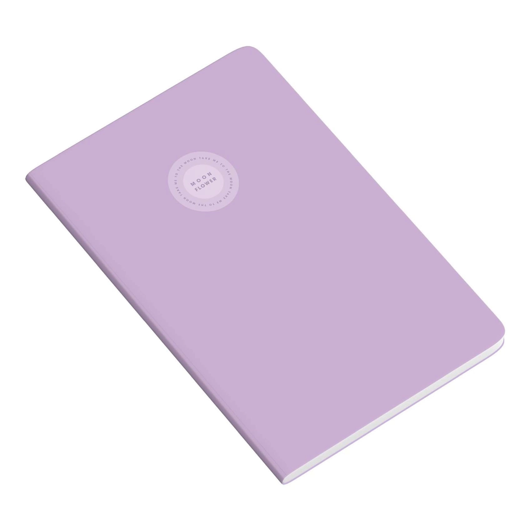 Ámbar Moonflower Campus A4 Softcover - Lined 25 Sheets