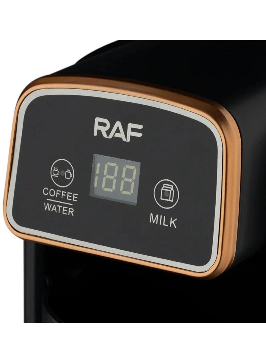 Compact Turkish Coffee Machine - Digital LED Display One-Touch Automatic