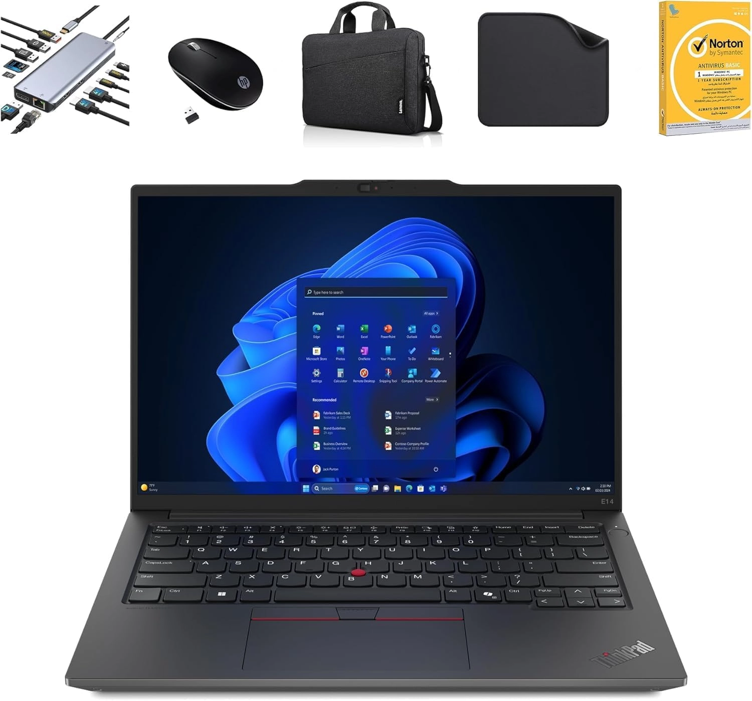 Lenovo E14 G6 - 14'' 1TB 16GB Ultra 7-155H