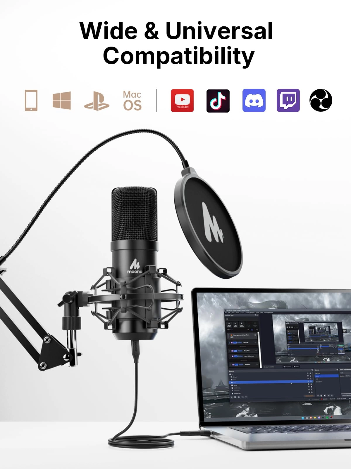 AU-A04 USB Microphone