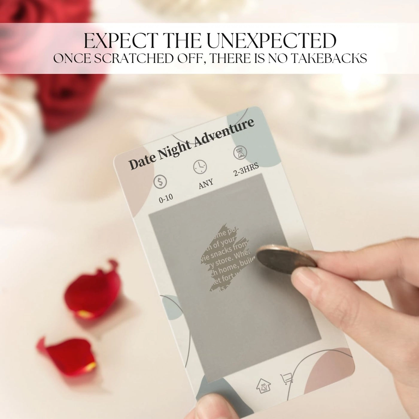 40 Date Ideas for Couples - Scratch Off Keepsake Album