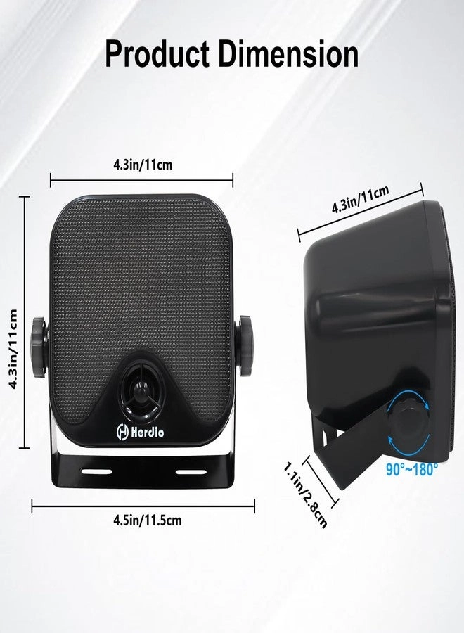 Marine Speakers - 4 Inch 240W