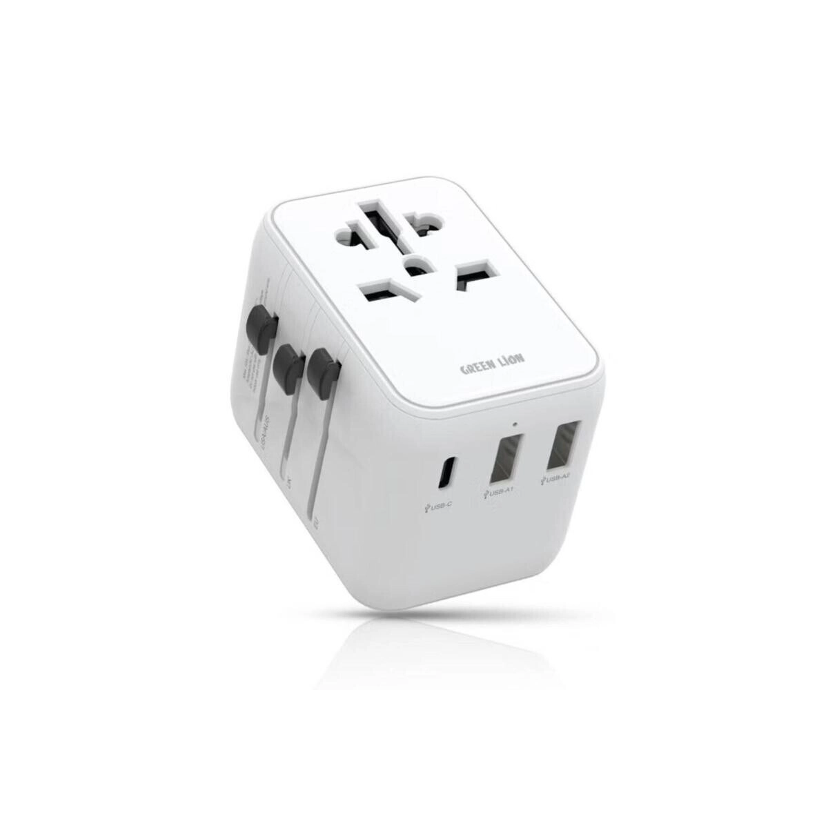 GREEN LION Universal Travel Adapter - AU EU US 2500W