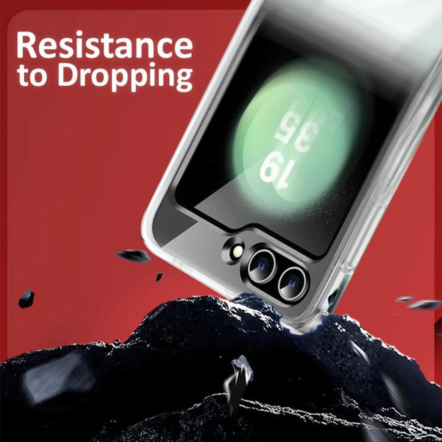 MagSafe Clear Case Screen Protector for Samsung Galaxy Z Flip 6