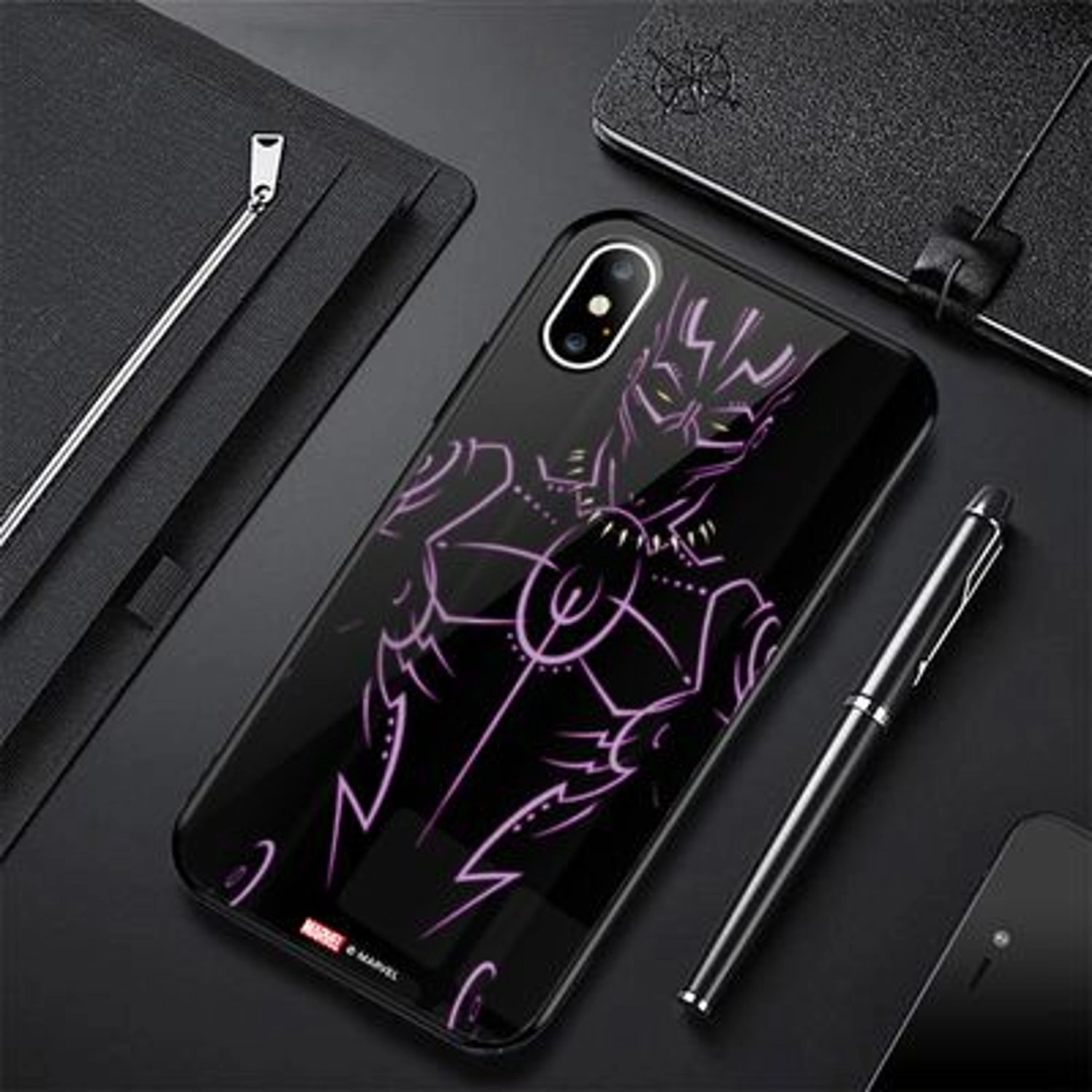 Black Panther Kinetic Energy Back Case for iPhone Xs