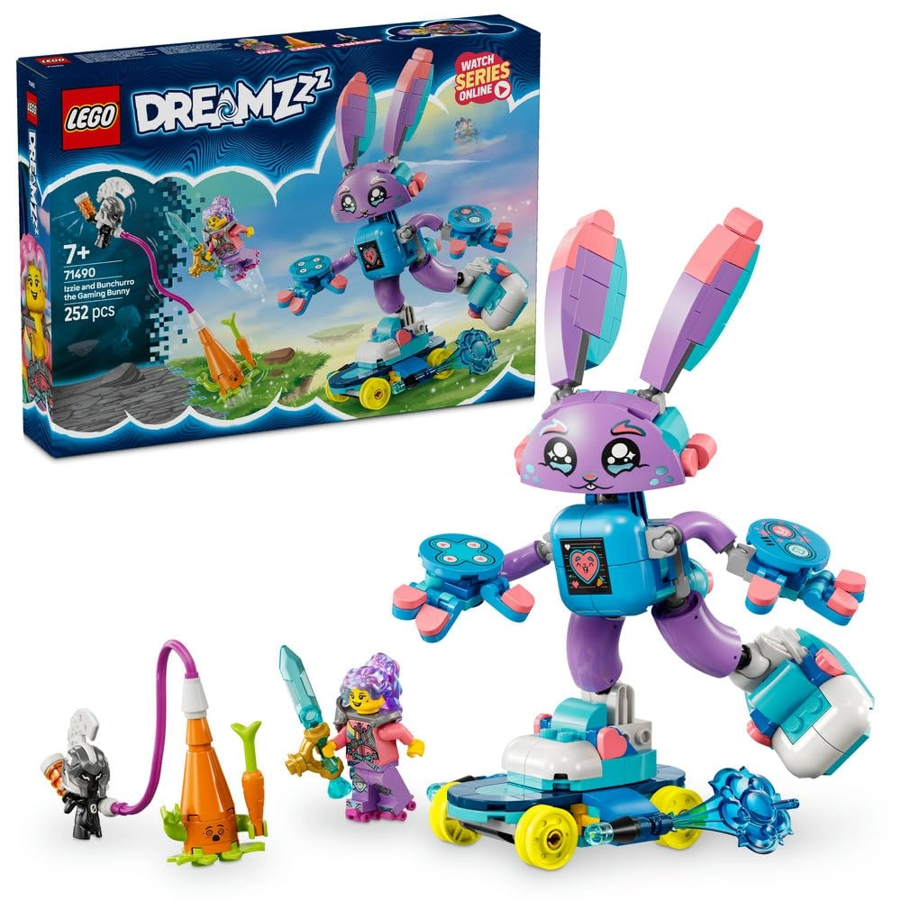 LEGO DREAMZzz Izzie and Bunchurro the Gaming Bunny Figure (71490)