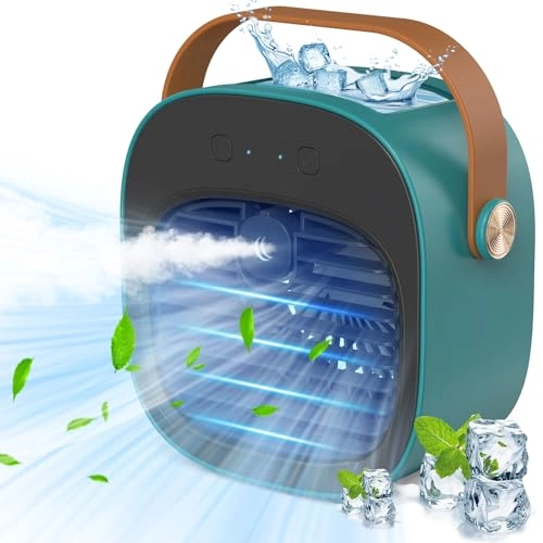 Portable Air Conditioner - 5200mAh Rechargeable 3 Speed