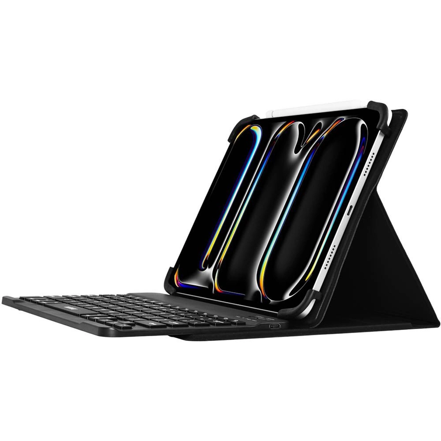 Keyboard Case with Pencil Holder for iPad 7/8-inch