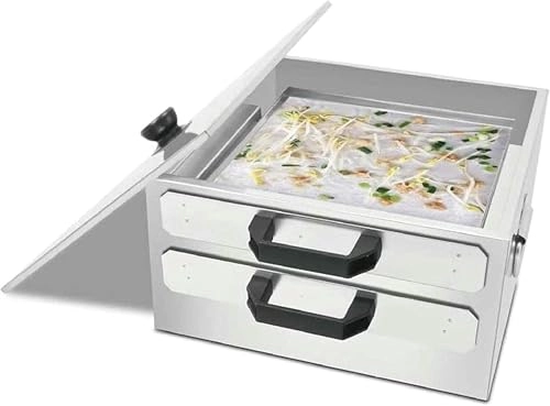 Rice Noodle Rolls Machine - 2 Layer Stainless Steel