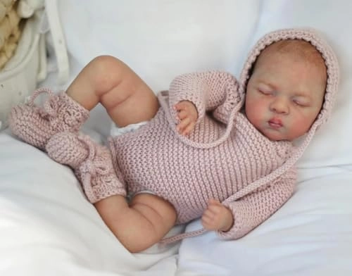 Luna Reborn Baby Doll - 19 inch Vinyl girl Ages 3+