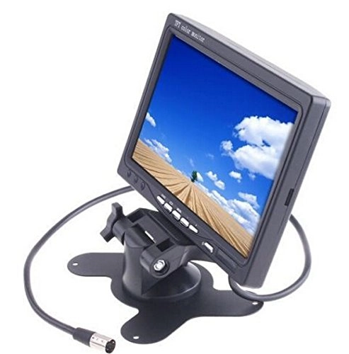 Foldable Car Monitor - 7 Inches + Car Backup Camera - Wireless Night Vision 800(H) x RGB x 480(V)