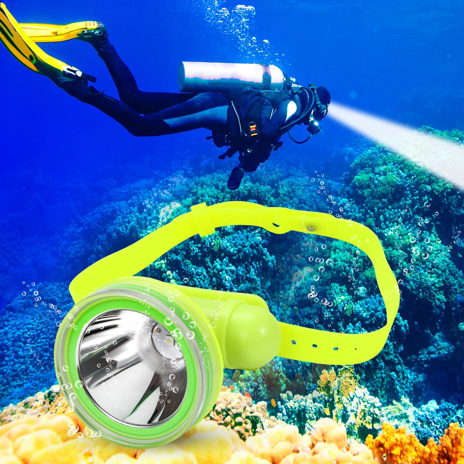Kitness Diving Headlamp