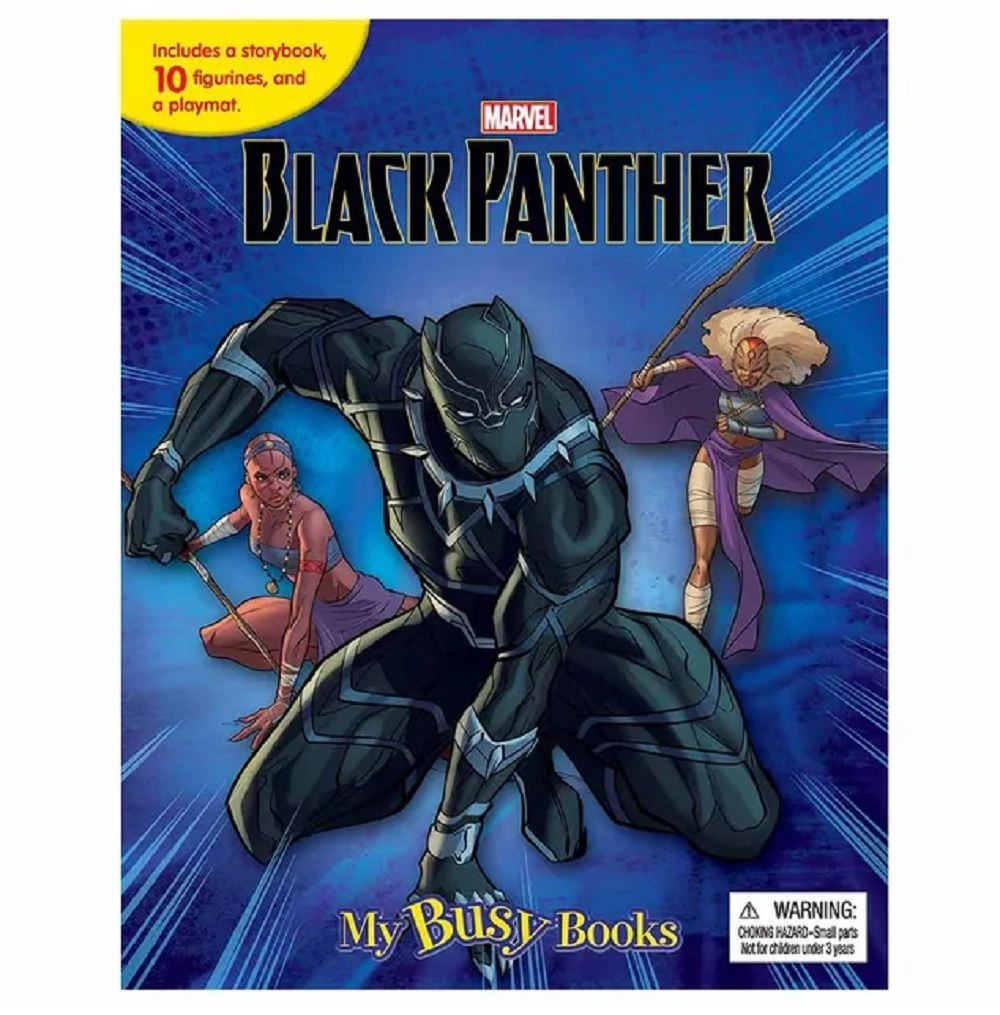 Phidal Marvel Black Panther My Busy Books - 3 +