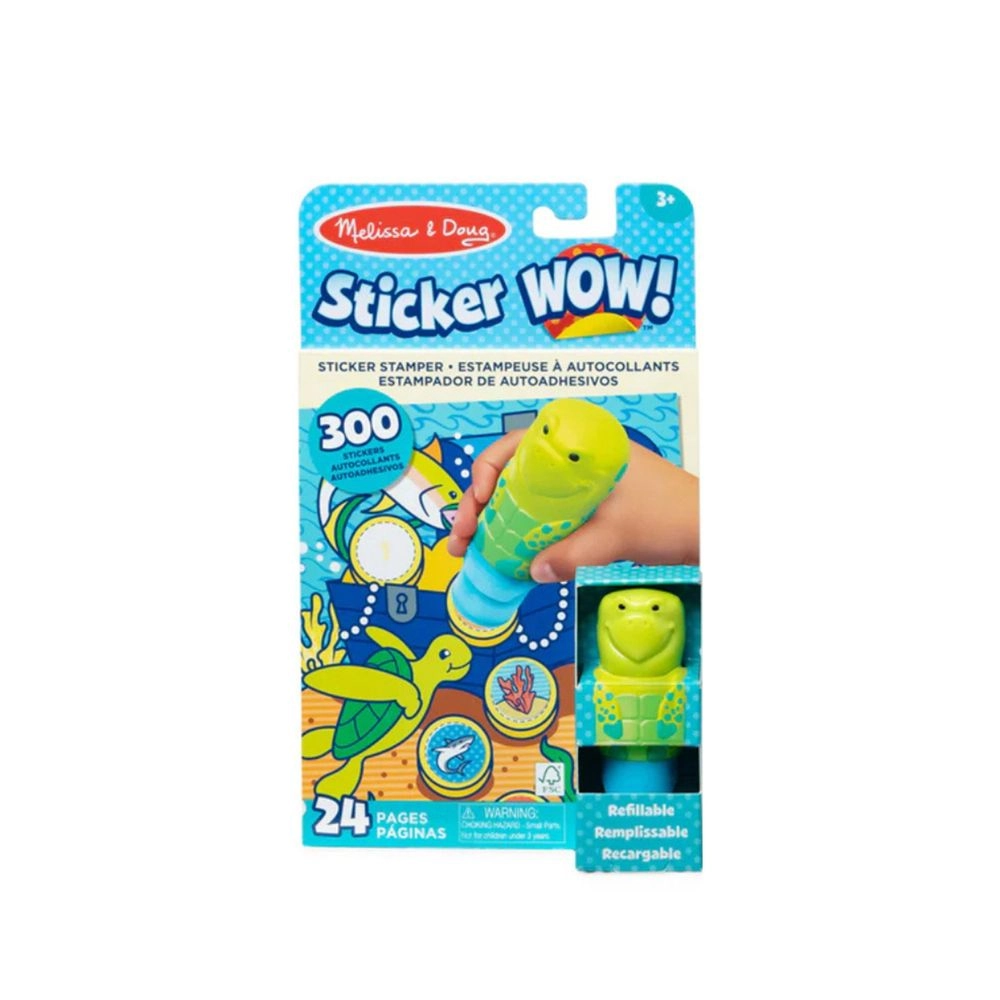 Sticker WOW! Sticker Stamper & Activity Pad - 24 pages 300 pcs
