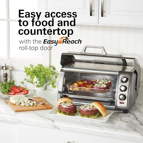 Easy Reach Sure-Crisp Air Fryer Toaster Oven