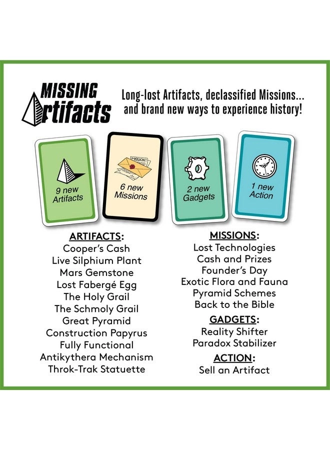 Chrononauts: Missing Artifacts Expansion Pack