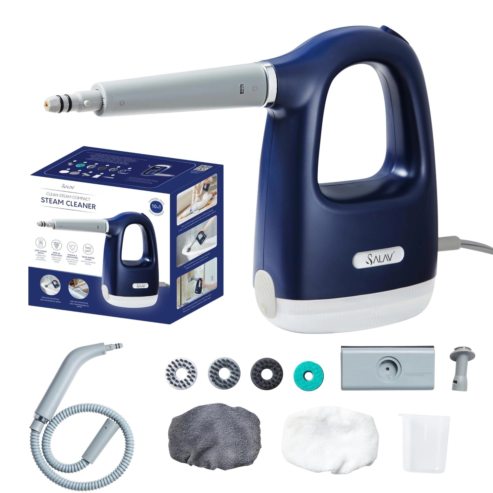 CleanSteam Compact Steam Cleaner - 250 Milliliters